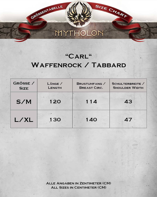 Carl Tabard Red - tabard