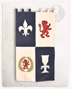 Fleur-de-lis Patch - Red