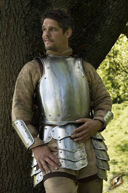 Arm Protection Warrior - Polished Steel