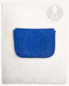 Rickar Belt Bag Big Blue - zamszowa duża kaletka