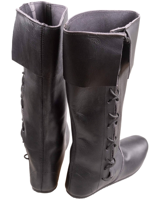 Tilly Boots 2nd Ed. - Black - skórzane kozaki