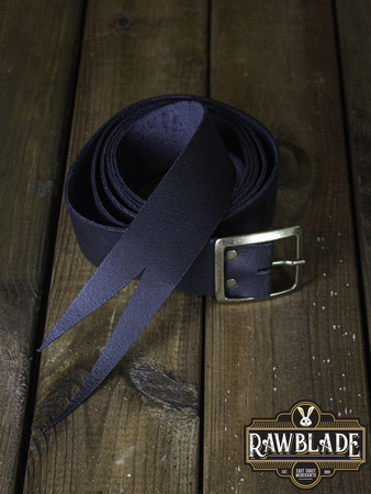 Guzman Long Medieval Belt  - Black