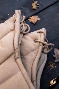 Long Sleeves Gambeson Warrior -Desert Beige