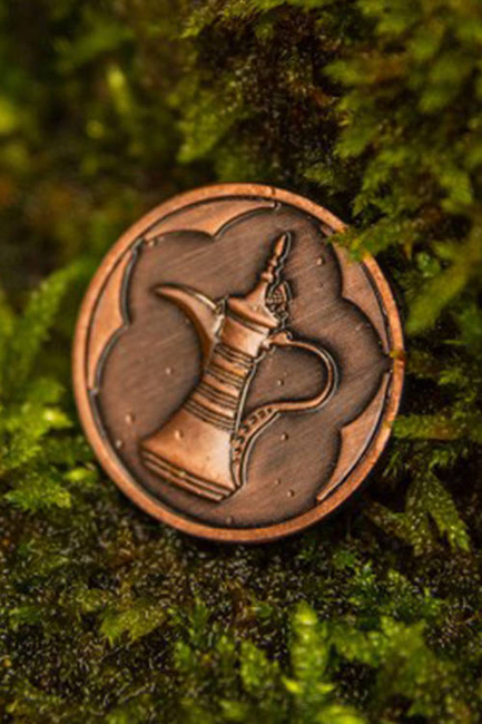 Miedziana moneta orientu