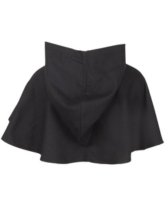 Basic Hood - Black - płócienny kaptur