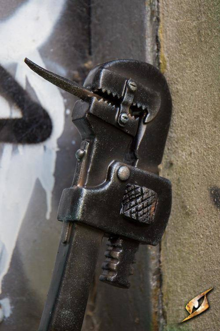 Spiked Monkey Wrench - 50 cm - Yellow