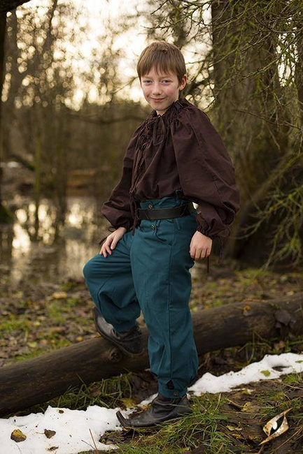 Pants Proudfoot - Azure Green