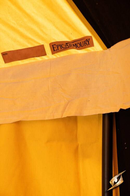 Marquee Tent - 4x6m - Epic Black/Fire Yellow