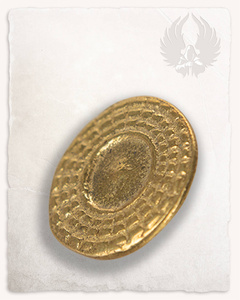 Button Sun Disc - mosiężne guziki