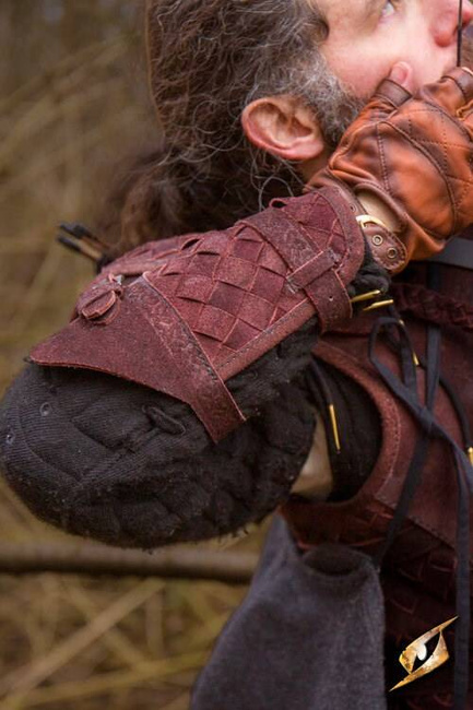 Ranger Bracers - Suede - Brown