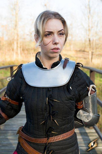 Soldier Gorget - Polished Steel