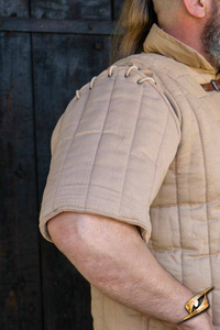 Gambeson Warrior Short Sleeves - Desert Beige