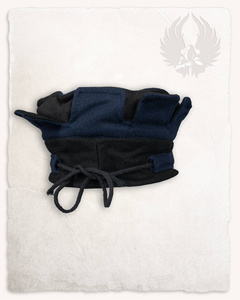 Lorenz Man's Hat  Black/Blue -  stylizowana czapka z wełny