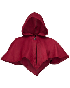 Ceres Hood Wool - Bordeaux- kaptur wełniany