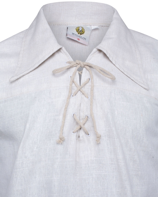 Sawyer shirt linen - White - koszula łniana