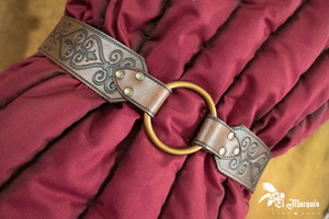 Pirat Belt - Brown - skórzany pas