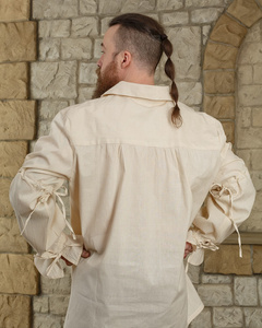 Tilly Shirt Cotton Cream - bawełniana koszula