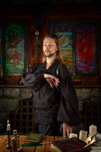 Crinkle Fencing Shirt - Black