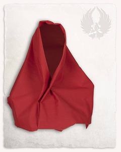 Emil Scarf Red - szal, duża chusta