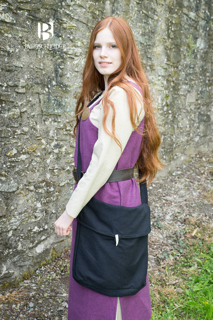 Bag Ehwaz - Black - płócienna torba na ramię