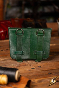 Hard Pouch for Sword Belt - Green - kaletki do pasa Sword Belt