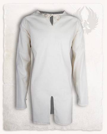 Wolfram Tunic Cotton Cream - tunika średniowieczna