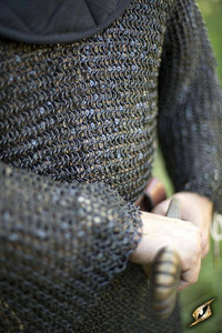 Chainmail - Long Sleeved Black - Riveted