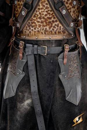 Raider Belt Shields - Epic Dark/Rust