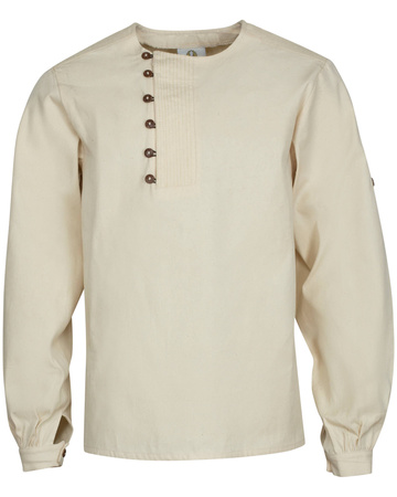 Tymond shirt - Cream - koszula bawełniana