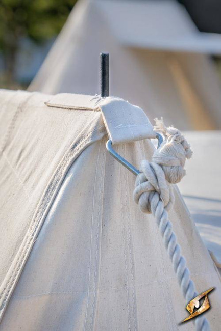 Double Wedge Tent - 2x4m - Natural