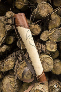 Quiver Archer Creme/Brown - Kołczan do strzał larpowych