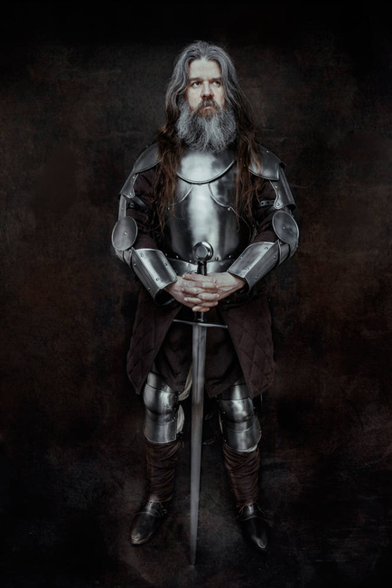 Gustav Plate Arm Guard - Blank