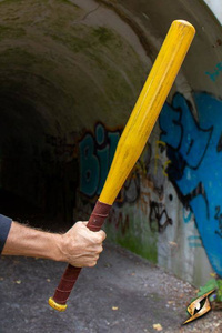 Baseball Bat - yellow - 80cm