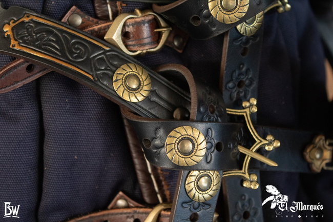 Knight Scabbard - pas z pochwą na miecz