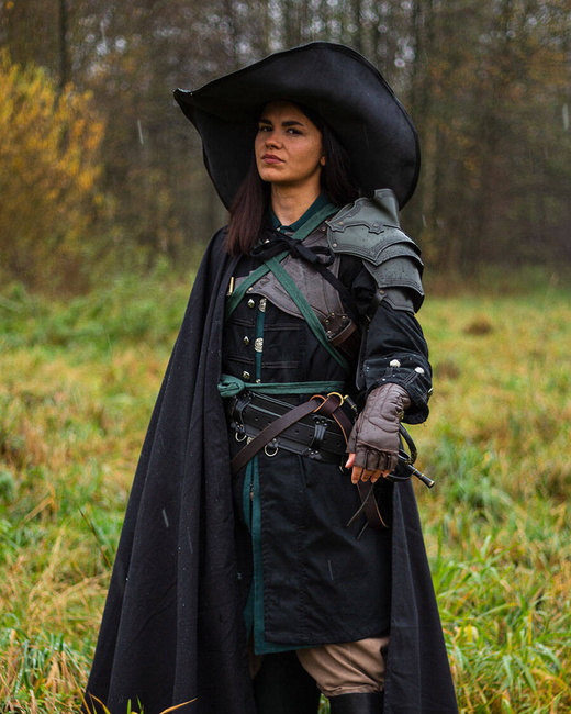 Enigo Frock-Coat Black - surdut