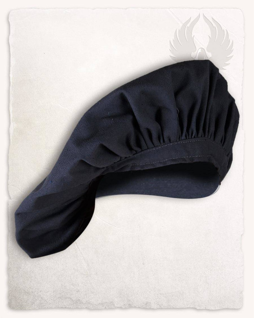 Stefan Beret Black - beret średniowieczny