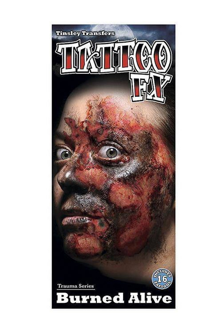 Burned Alive Tattoo - tatuaż tymczasowy
