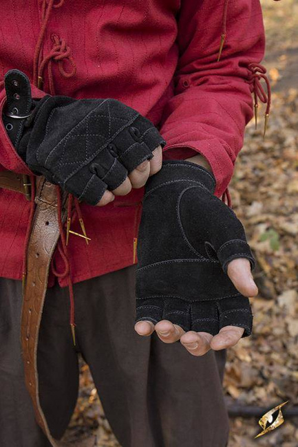 Celtic Gloves Suede - Epic Black