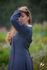 Estrid Dress - Night Gray