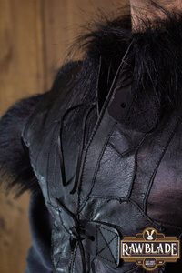 Raven Leather Jerkin