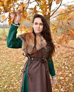 Einar Belt Brown - skórzany pas