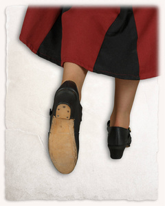 Muriel Shoe Black - skórzane mokasyny