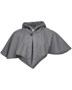 Ceres Hood Wool - Grey - kaptur wełniany