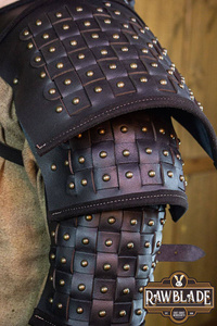 Evan Reinforced Pauldrons - Black