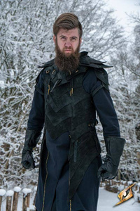 Shadow Armour Tassets - Suede - Black - One Size