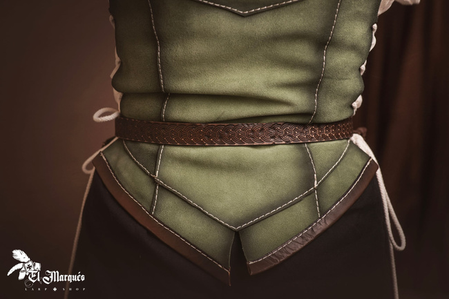 Mercenary Belt - Brown - skórzany pas