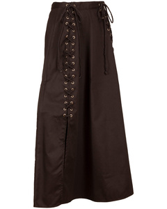 Callista Skirt - Black - twillowa spódnica