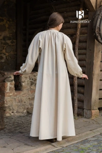 Rus Dress Lilia - Natural - bawełniana suknia spodnia