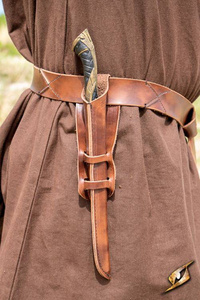 Wand Sheath - Faux Leather - Brown