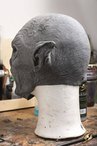 Beastial Orc - Unpainted / maska lateksowa Ork niemalowana